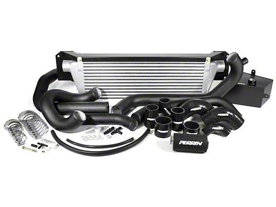 Perrin Performance 15-21 Subaru STI FMIC Black Boost Tubes w/ - PSP-ITR-438-2BK/BK