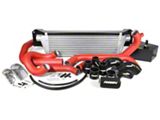 Perrin Performance 15-21 Subaru STI FMIC Red Boost Tubes w/ - PSP-ITR-438-2RD/BK