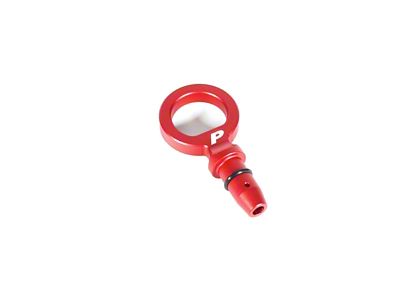 Perrin Performance Subaru Dipstick Handle Round Style - Red - PSP-ENG-721RD