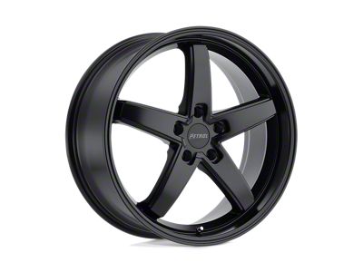 Petrol P1B Matte Black Wheel; 19x8; 40mm Offset