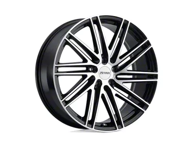 Petrol P1C Gloss Black with Machined Face Wheel; 20x8.5; 40mm Offset
