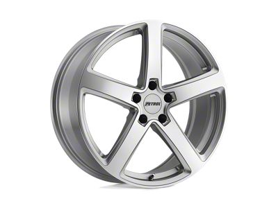 Petrol P2A Silver with Machined Cut Face Wheel; 19x8; 40mm Offset