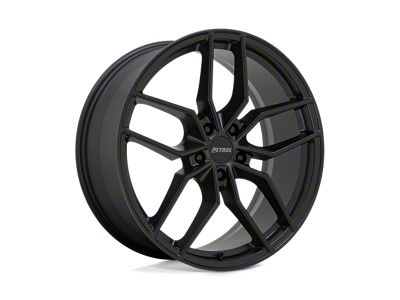 Petrol P5C Matte Black Wheel; 17x8; 40mm Offset