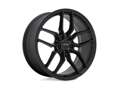 Petrol P5C Matte Black Wheel; 20x8.5; 40mm Offset