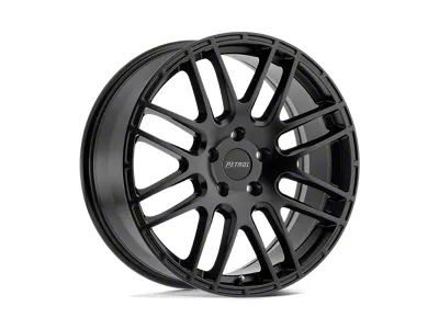Petrol P6A Matte Black Wheel; 17x7.5; 40mm Offset