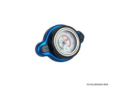 Phase 2 Motortrend Style 148 Radiator Gauge Cap; 1.1 Bar (15-21 WRX STI)