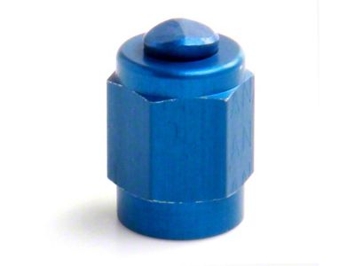 NOS Pipe Fitting AN Flare Cap; -3AN; Blue; - 17140;