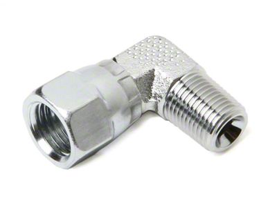 NOS Pipe Fitting AN Swivel; 1/8 in. NPT Male -4AN Female; Swivel 90 deg.; - 17983