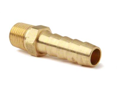 NOS Pipe Fitting Brass Hose Connection Adapter; 1/8 in. NPT - 3/8 in. Hose; - 17539;