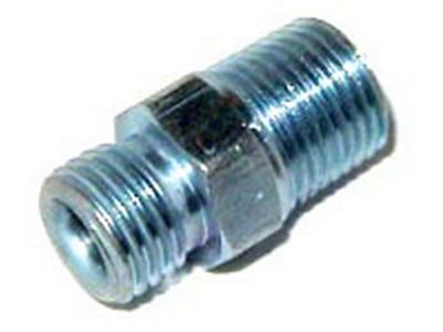 NOS Pipe Fitting Compression; 1/8 in. NPT - 3/16 in. Tube; Chrome; - 16433-