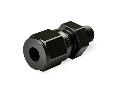 NOS Pipe Fitting Compression; 3/16 in. Tube To 1/4 in.-20 FTG; Black; - 16446