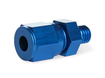 NOS Pipe Fitting Compression; 3/16 in. Tube To 1/4 in.-20 FTG; Blue; - 16444;