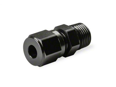 NOS Pipe Fitting Compression; 3/16 in. Tube To 1/8 in.-27 NPT FTG; Black; - 16449;