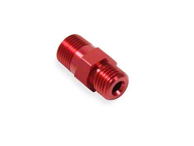 NOS Pipe Fitting Flare Jet; -3AN - 1/8 in. NPT; Straight; Red; - 17953;