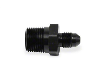 NOS Pipe Fitting Straight Male To Pipe; -3AN - 1/4 in. NPT Male Adapter; Black; - 17957;