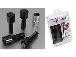 Project Kics 60 degrees 28MM Black Bull Lock Reguard Bolt - WR630B28