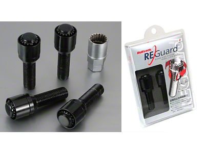 Project Kics 14R 28MM Black Bull Lock Reguard Bolt 14X1.50 - WR680B28