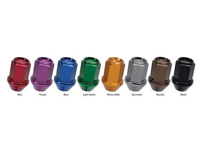 Project Kics 12x1.50 Black Leggdura Racing Shell Type Lug Nut - WZLN1B