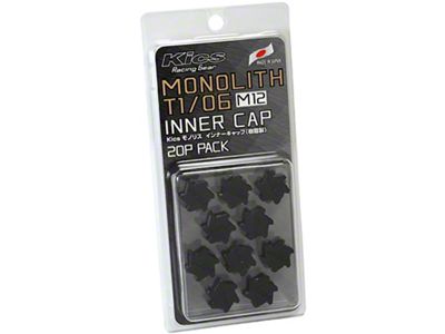 Project Kics M12 Monolith Cap - Black Only Works For - WCMF1K