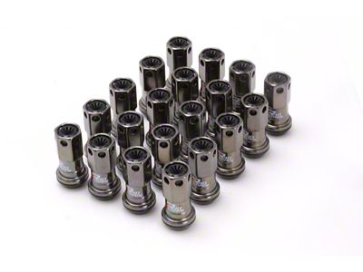 Project Kics 12X1.25 R40 Iconix Classical Lug Nuts w/ Black - WRIF03CK