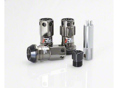 Project Kics 12X1.25 R40 Iconix Classical Lug Nuts w/ Black - WRIF13CK