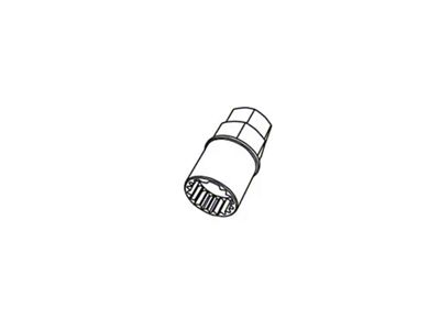 Project Kics Spare Lock Key for Leggdura Racing Shell Type - WA751121