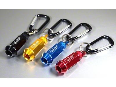 Project Kics Key Holder for Wheel Nut - 12x1.50 Red - WNKB11R