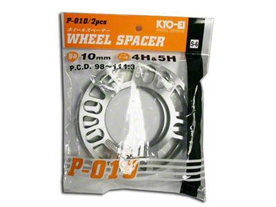 Project Kics 10MM Universal Spacers 2 Pk - W010UP