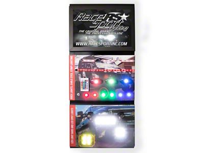 Race Sport Lighting Point of Purchase Display