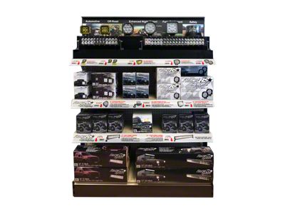 Race Sport Lighting Point of Purchase Display