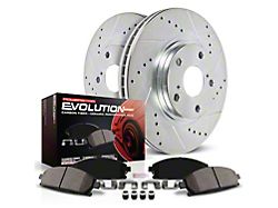 PowerStop Z23 Evolution Sport Brake Rotor and Pad Kit; Rear (06-07 Impreza WRX)