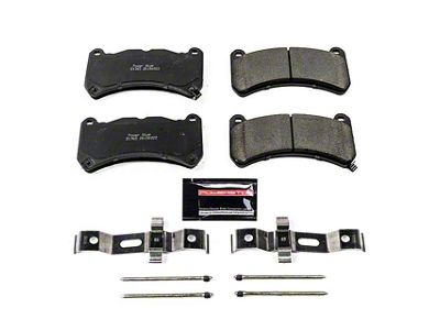 PowerStop Z23 Evolution Sport Carbon-Fiber Ceramic Brake Pads; Front Pair (2024 WRX TR)
