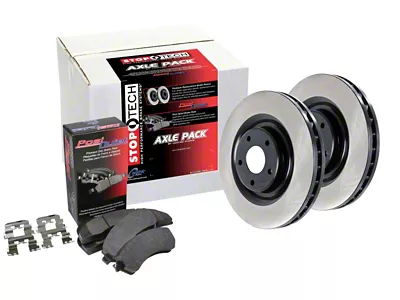 StopTech Centric OE Coated Rear Brake Kit 2 Wheel - 909.40507