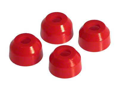 Prothane 90-96 Honda Accord Ball Joint Boots - Red - 8-1702