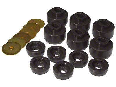 Prothane 07-14 Chevy Silverado Body Mount 12 Bushing Kit - 7-147-BL
