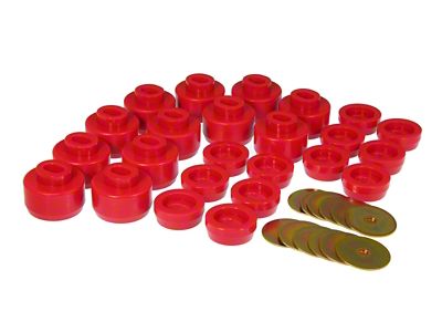 Prothane 99-07 Chevy Tahoe / Yukon Body Mount - Red - 7-143