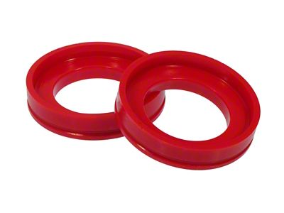 Prothane 90-97 Honda Accord Front Coil Spring Isolator - Red - 8-1703