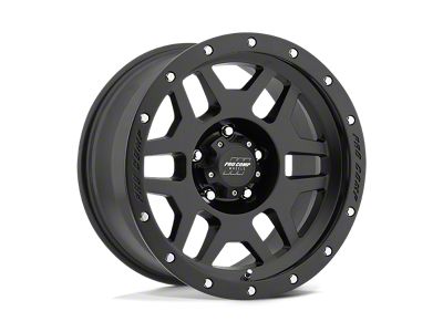 Pro Comp Phaser Satin Black Wheel; 17x9; -6mm Offset
