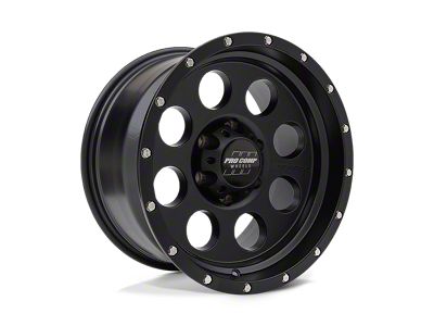 Pro Comp Proxy Satin Black Wheel; 17x9; -6mm Offset