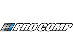 Pro Comp Vintage Flat Black Wheel; 17x9; -6mm Offset; 6x139.7mm Bolt Pattern; 106.10mm Hub Bore