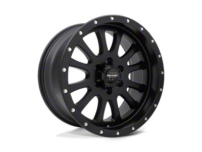 Pro Comp Syndrome Satin Black Wheel; 17x9; -6mm Offset