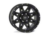 Pro Comp TORQ Flat Black Wheel; 17x8; 0mm Offset