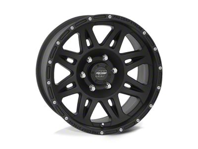 Pro Comp TORQ Flat Black Wheel; 17x9; -6mm Offset
