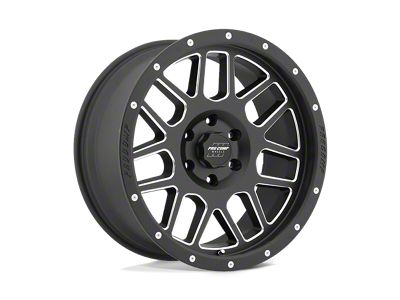Pro Comp Vertigo Satin Black Milled Wheel; 17x9; -6mm Offset