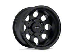 Pro Comp Vintage Flat Black Wheel; 16x8; -12mm Offset; 6x139.7mm Bolt Pattern; 106.10mm Hub Bore