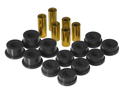 Prothane 90-93 Honda Accord Front Control Arm Bushings - Black - 8-204-BL