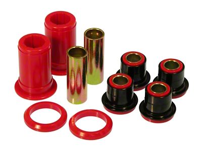Prothane 65-70 Front Control Arm Bushings - Red - 7-211