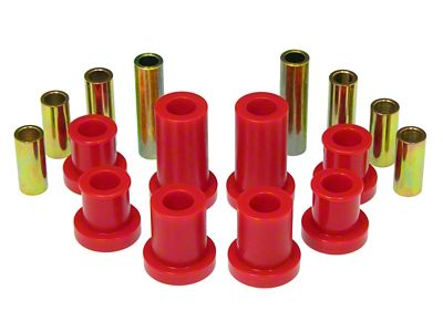 Prothane 07-14 Chevy Silverado 2/4wd Upper/Lower Front Control Arm Bushings - 7-243