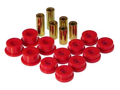Prothane 90-93 Honda Accord Front Control Arm Bushings - Red - 8-204