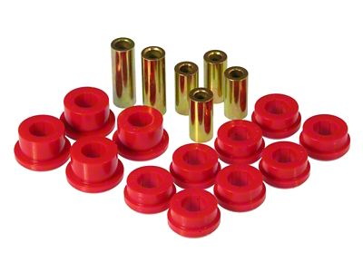 Prothane 94-96 Honda Accord Front Control Arm Bushings - Red - 8-205